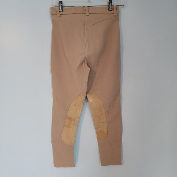 Equestrian Pants Women's Sz 28 Beige Riding Breeches Jodhoppers - Picture 5 of 12